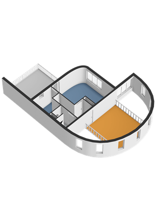 Floorplan - Slotermeerlaan 34A, 1064 HB Amsterdam
